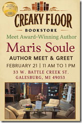 Creaky Floor Bookstore Flier 3